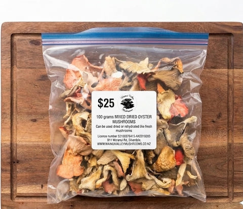 Dehydrated Mushroom mixed, Perfect for a Risotto and Soup mix.